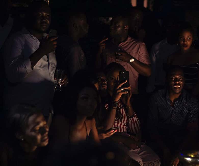 Accra: Nightlife tour - Purple Pub, a local first stop