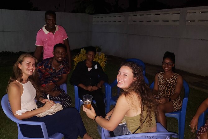 Accra Nightlife with Afrobeat Music and Dance - Accra after dark, with the route shaped by the night