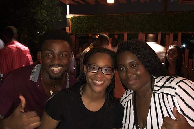 Accra Nightlife with Afrobeat Music and Dance - Labadi Pleasure Beach after sunset