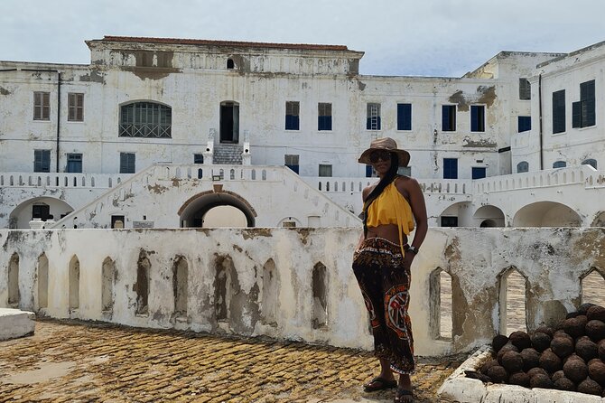 Cape Coast Tour (Slave market & river site) - Lunch, water, and the real value of $185