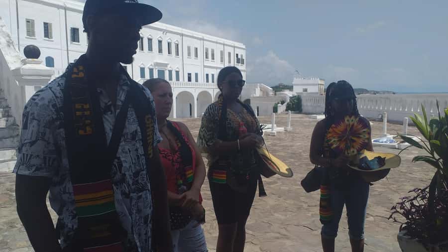 From Accra: Cape Coast Slave Dungeons Heritage Tour & Lunch - Lunch and a welcome pause