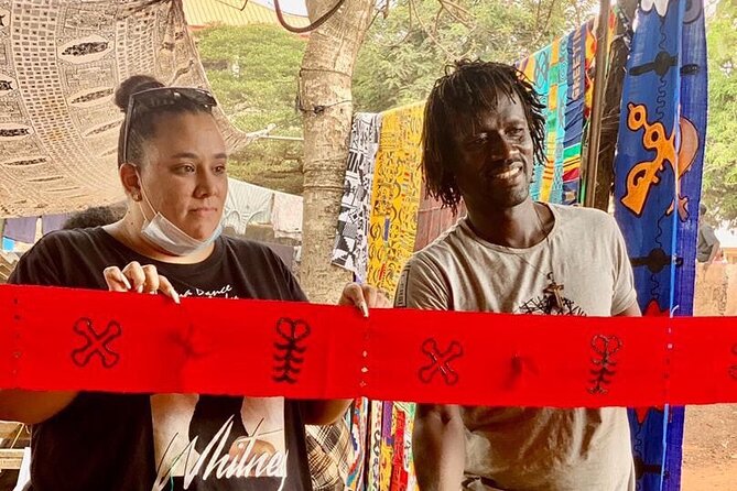 Kumasi Culture and Heritage Tours - Ntonso Adinkra village and your own stamped fabric