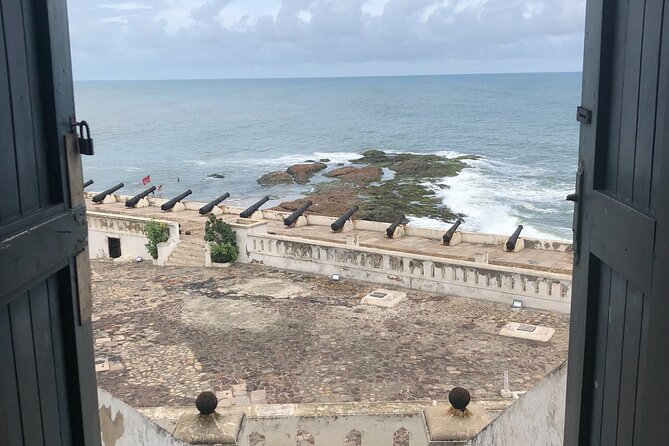 One Day Tour To Cape Coast, Elmina Castle, Kakum National Park - Walking above the forest at Kakum National Park