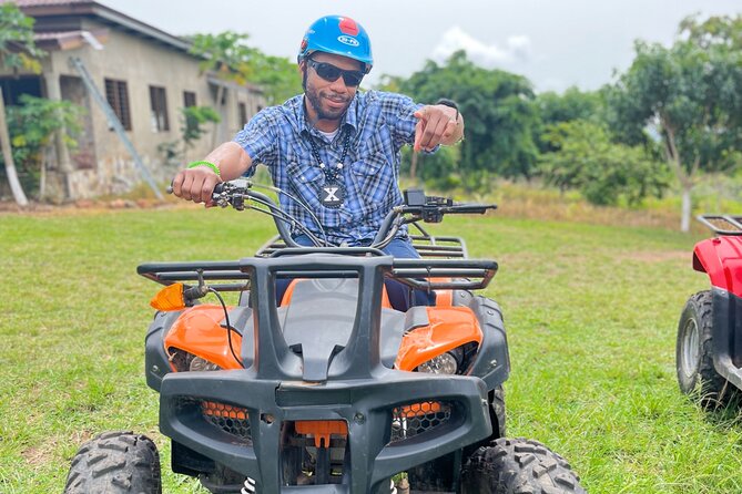 Quad Biking and Waterfalls Adventure - From Accra to the Aburi Mountains at 7:00 AM