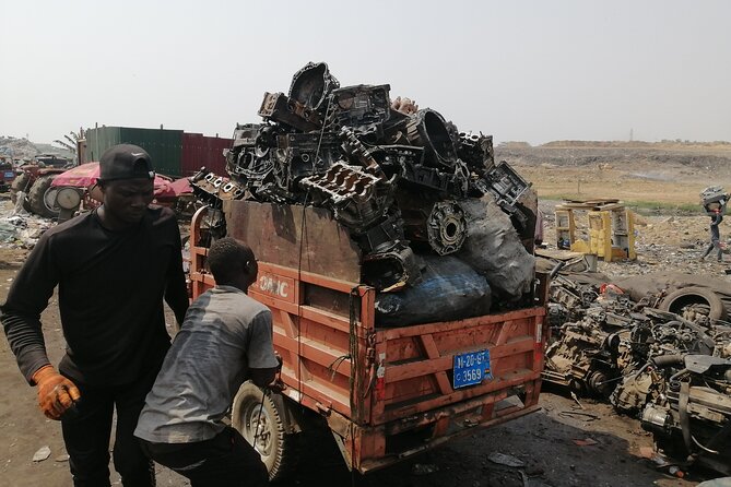The Agbogbloshie (Accra E-waste and Recycling experience) Private Tour - The dumping and storage areas are the hardest part